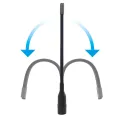 flexibele spleetzuigmond XL zwart - 909558