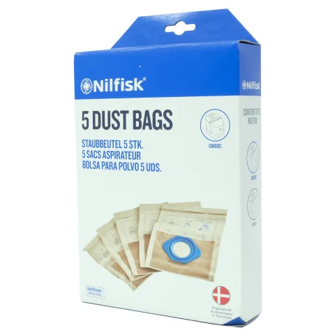 stofzuigerzak papier (doos) GM80/GM90 5st. - 82095000
