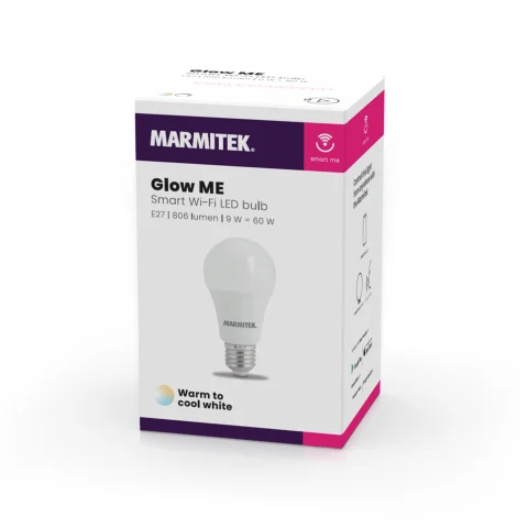 smart wifi LED lamp E27 9W 806Lm - 08504