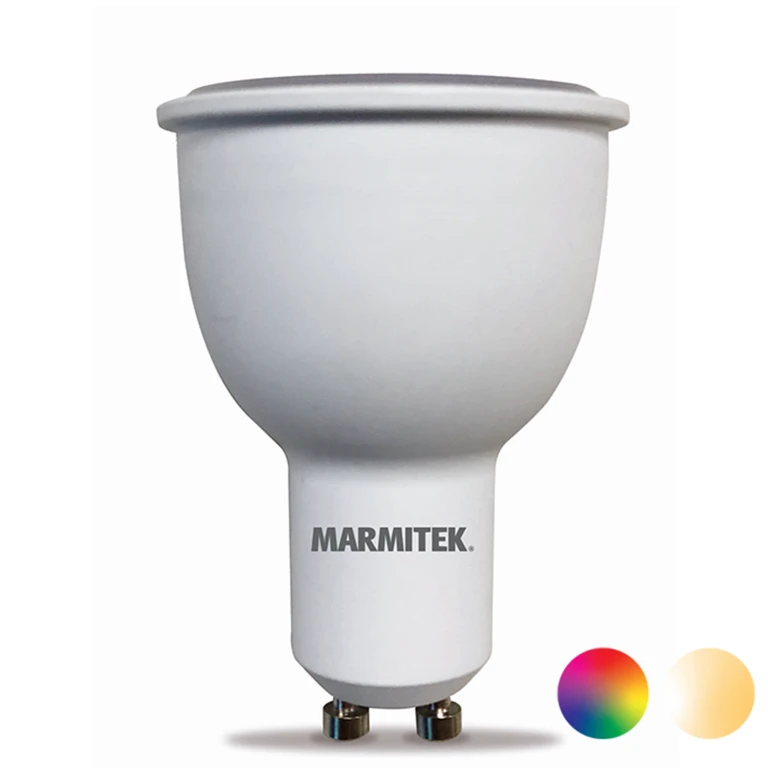 Marmitek Smart Wifi LED spot GU10, 4,5W, 380 Lm - 1 stuk