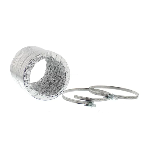 luchtafvoerslang set ALU 125mm 3,0m