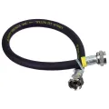 Merkloos Gasslang 60 cm Aluminium Rubber