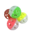 Zolux Kattenspeelgoed Balletjes met Bel - Set van 4 stuks - 3 cm