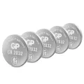 GP knoopcel lithium 5 stuks CR2032 - 0602032C5