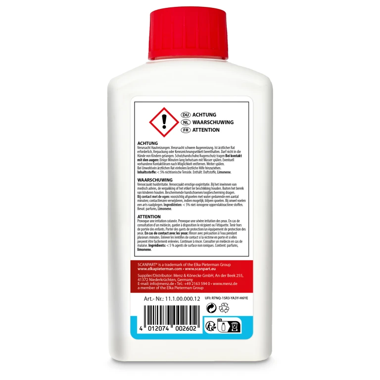 Scanpart Vaatwasser Reiniger Universeel 250 ml / 1 stuk