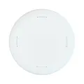 Kabelgoot Plafondplaat Wit Rond 12,5 cm - 1 stuk