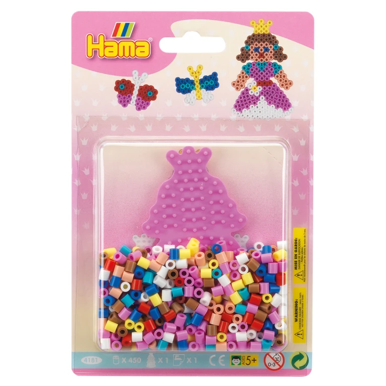 Hama Strijkkralenset Princess - 450 kralen - 1 stuk