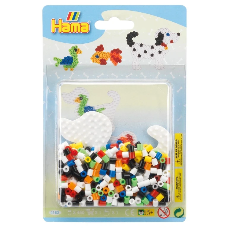 Hama Strijkkralenset Animals - 450 kralen - 1 stuk