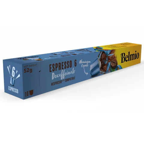 Belmio koffie capsules Nespresso Espresso Decaf 10st.