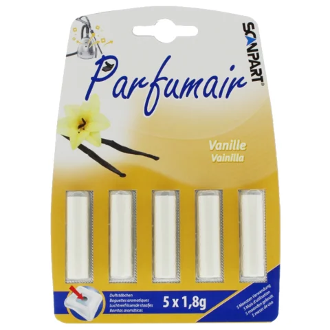 Scanpart Parfumair geursticks vanille 5 stuks