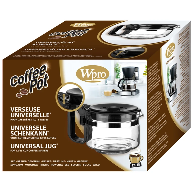 Universele Koffiekan Zwart 12-15 Kops