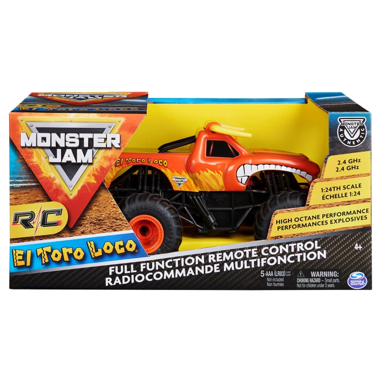 Monster Jam El Toro Loco Afstandsbestuurbare Monstertruck 1:24