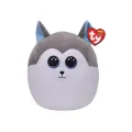 Knuffel Ty Squish a Boo Slush Husky 20cm 1 stuk