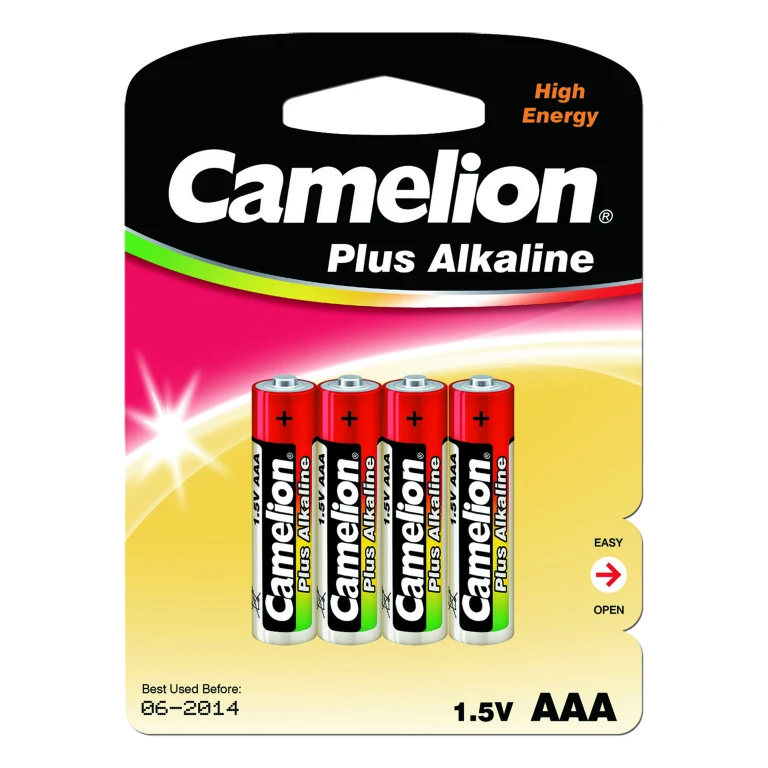 Camelion AAA Alkaline Batterijen - set van 4 stuk