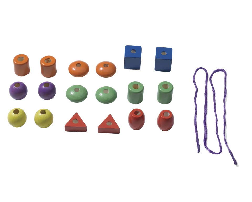 SES Montessori Ik Leer Rijgen set van 1 stuk