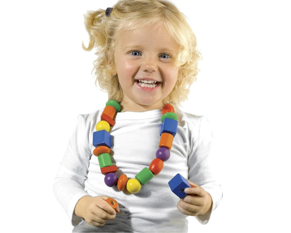 SES Montessori Ik Leer Rijgen set van 1 stuk