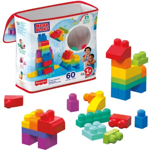 Fisherprice Mega Bloks Grote Bouwtas 60dlg