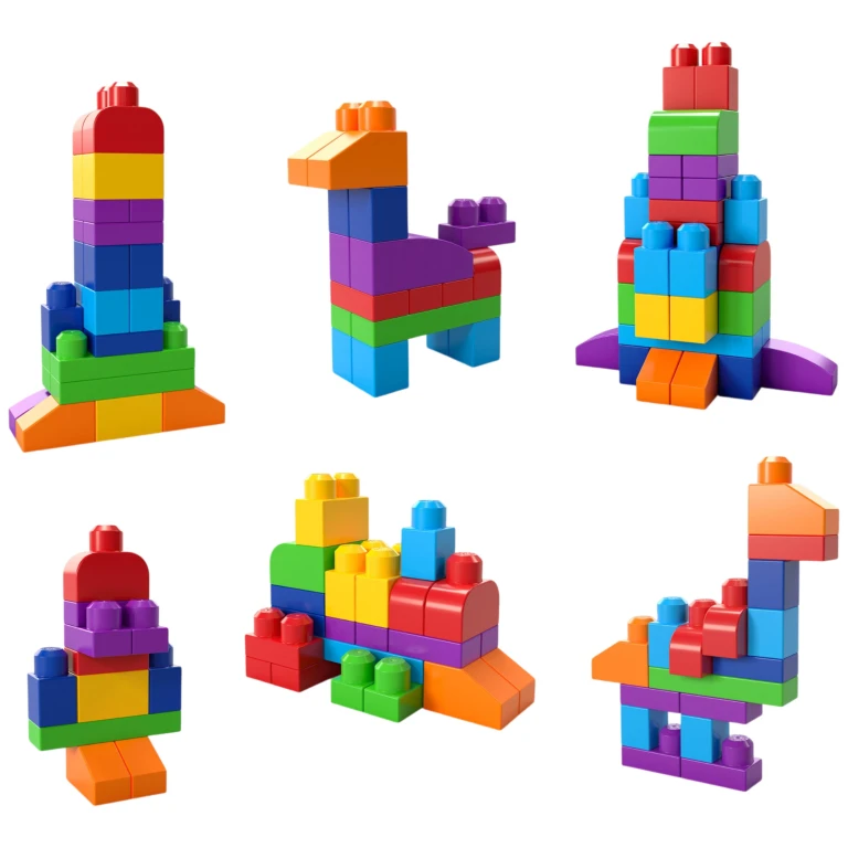 Fisher-Price Mega Bloks Grote Bouwblokken Set van 60 stuks