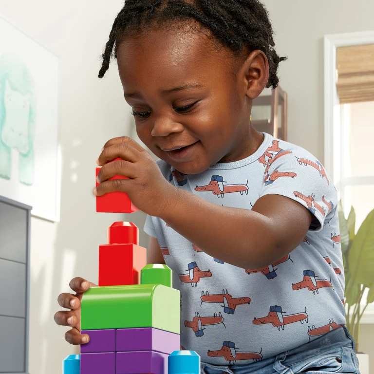 Fisher-Price Mega Bloks Grote Bouwblokken Set van 60 stuks