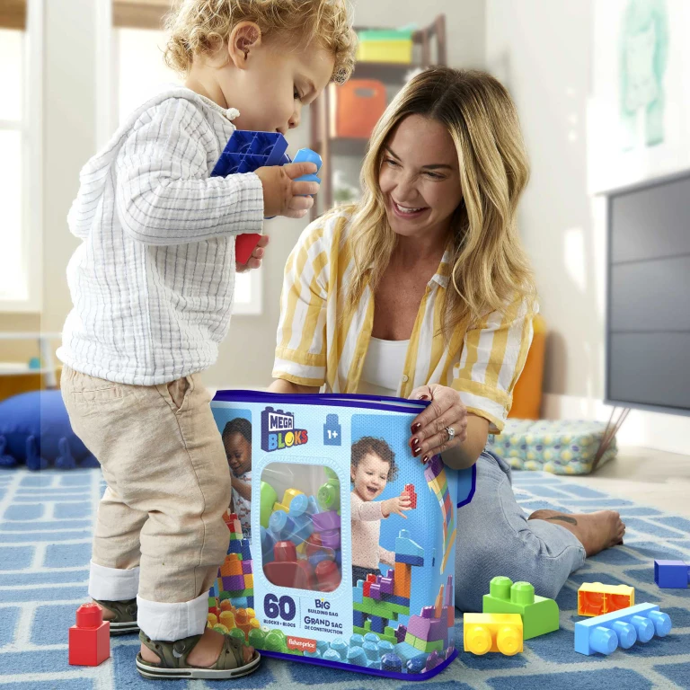 Fisher-Price Mega Bloks Grote Bouwblokken Set van 60 stuks