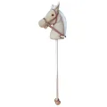 Stokpaard Met Geluid Beige 95cm