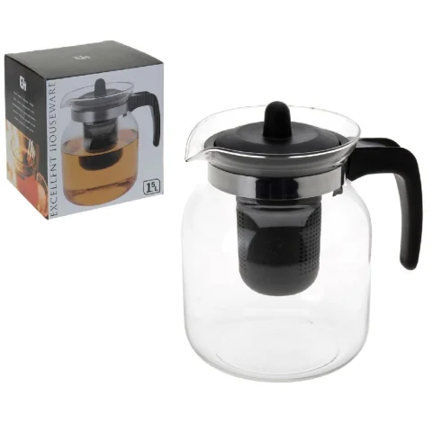 Theepot Glas 1.5ltr