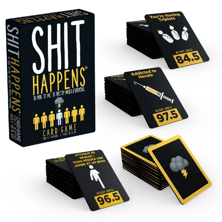 Volwassenspel Shit Happens 1 stuk