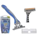 Qfresh Scheermesjes Blauw 3 stuks