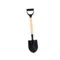 Summertime Strandschep Punt 67cm Zwart