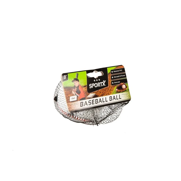 SportX Honkbal Bal 1-delig Zwart