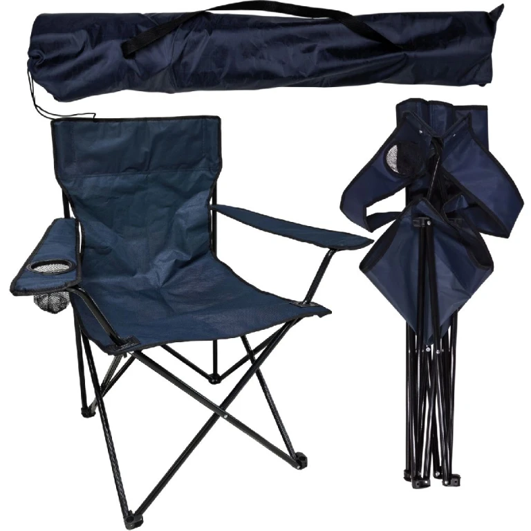 Regisseursstoel Blauw 85 x 90 x 55 cm - 1 stuk