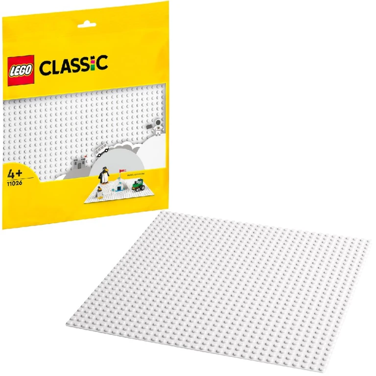 LEGO Classic Witte Bouwplaat - 1 stuk