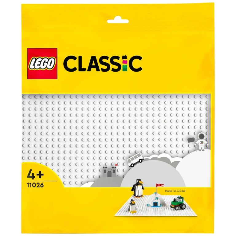 LEGO Classic Witte Bouwplaat - 1 stuk
