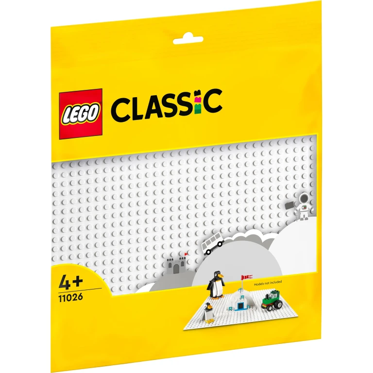 LEGO Classic Witte Bouwplaat - 1 stuk