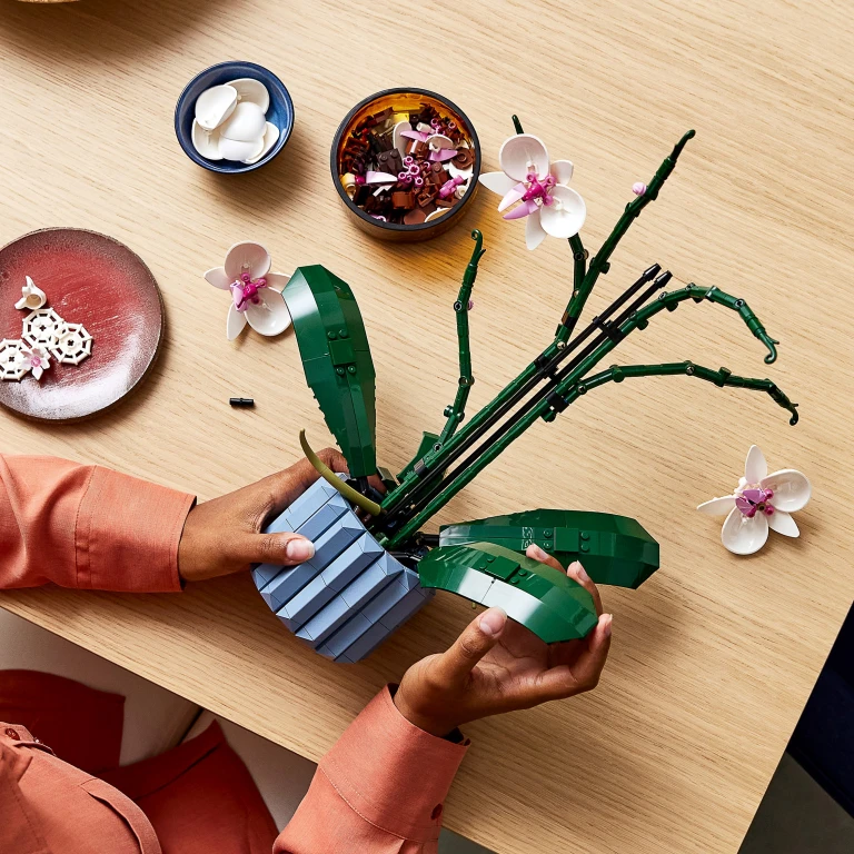 LEGO Icons Botanicals Orchidee Bouwset - 1 stuk