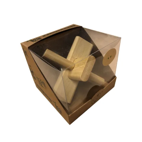 Eco Bamboo Puzzle 3D Kruis