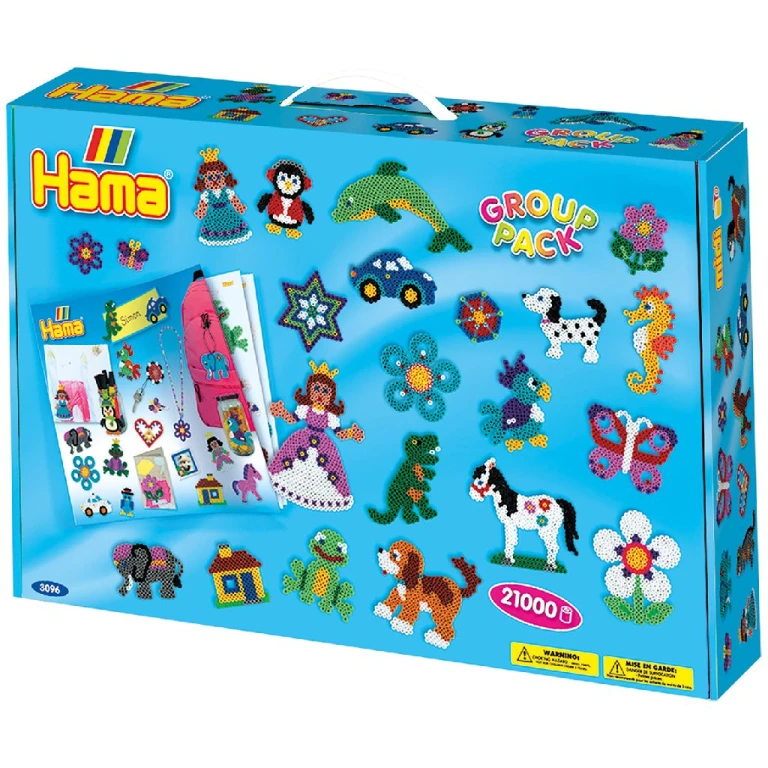 Hama Basisdoos Strijkkralenset - 21.000 kralen