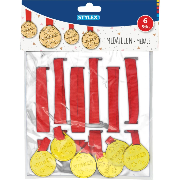 Stylex Winner Medailles - Set van 6