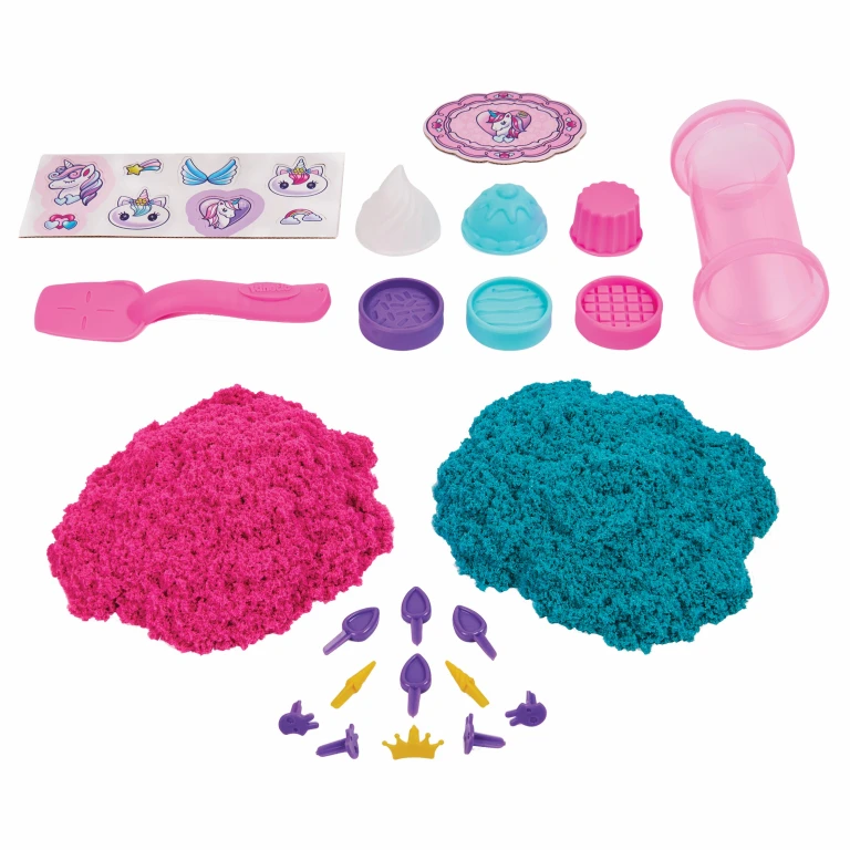 Kinetic Sand Speelzandset Roze & Groenblauw 454g