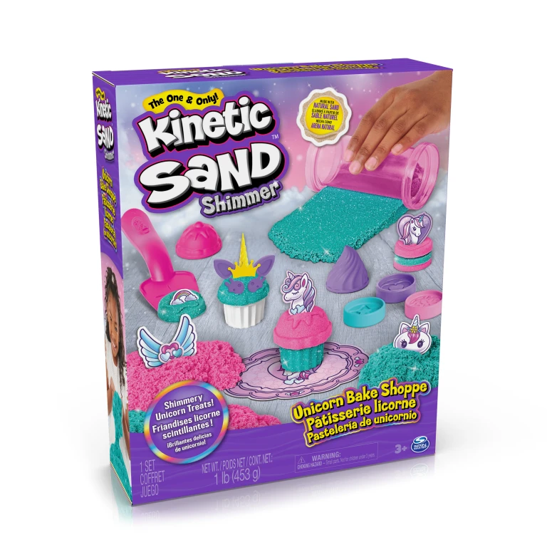 Kinetic Sand Speelzandset Roze & Groenblauw 454g