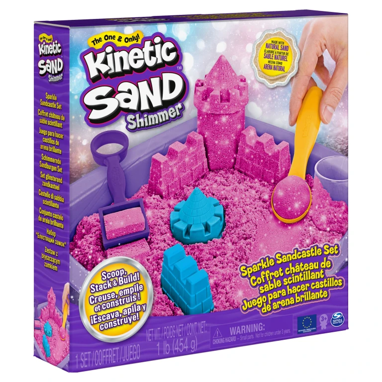 Kinetic Sand Kinetic Sandset Roze 453g