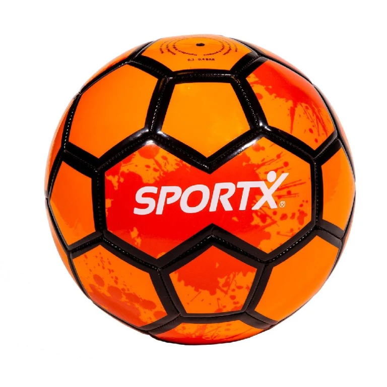 SportX Voetbal 22 cm PVC Oranje