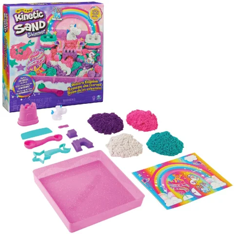 Kinetic Sand Unicorn Kingdom Playset