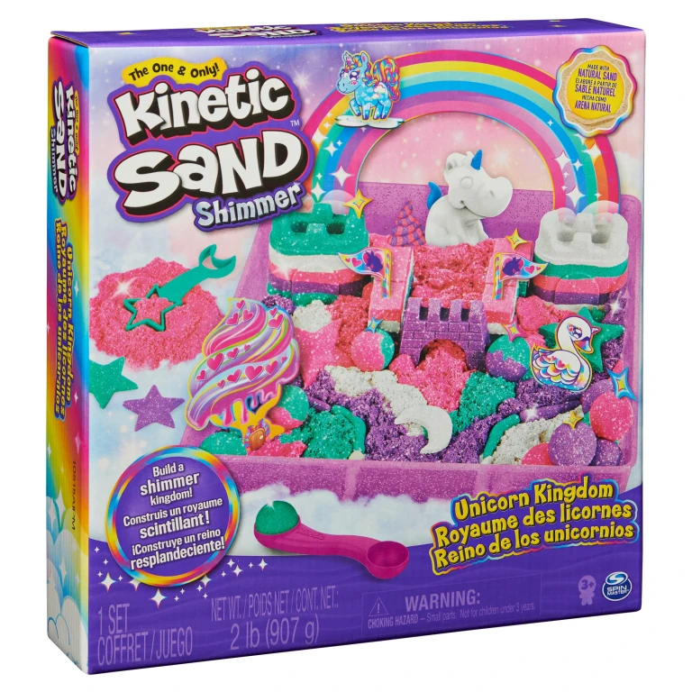 Kinetic Sand Kinetic Sand Set Eenhoorn Koninkrijk 907 g