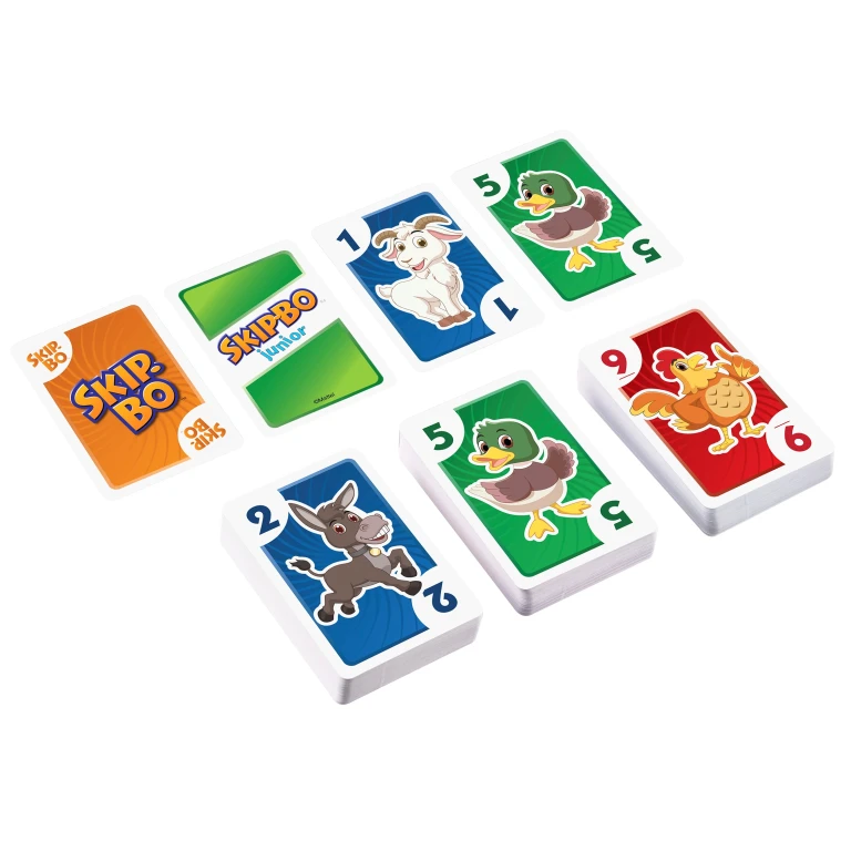 Kaartspel Skip-Bo Junior - 1 stuk