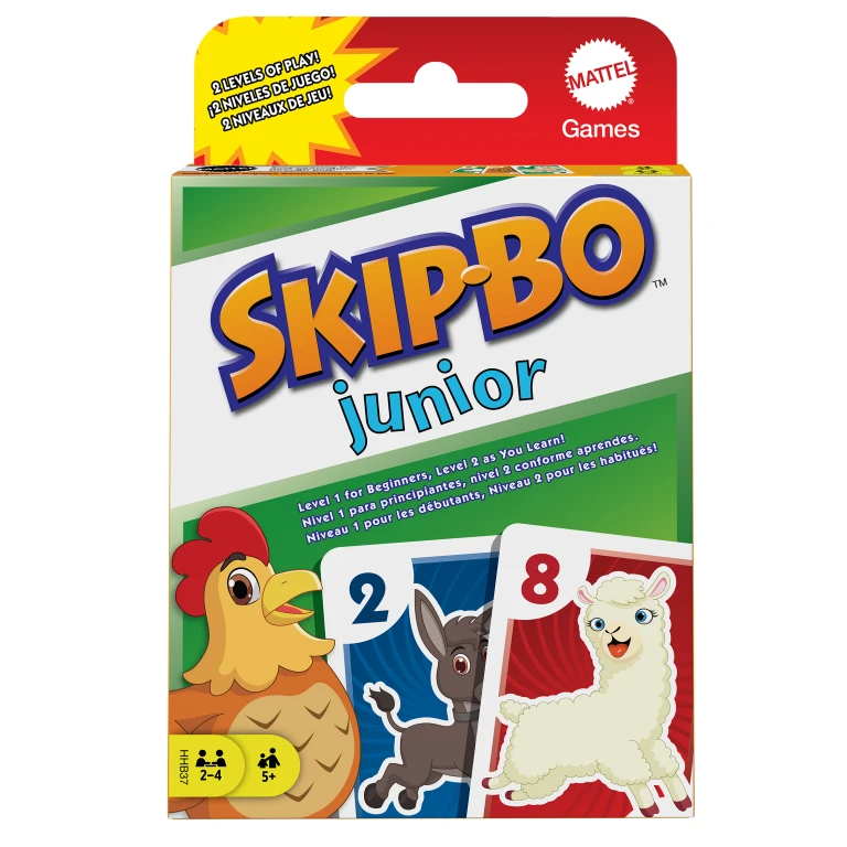 Kaartspel Skip-Bo Junior - 1 stuk