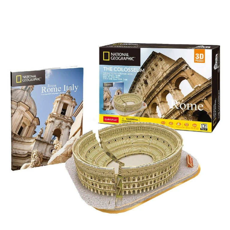 Cubic Fun 3D Puzzel The Colosseum Historie