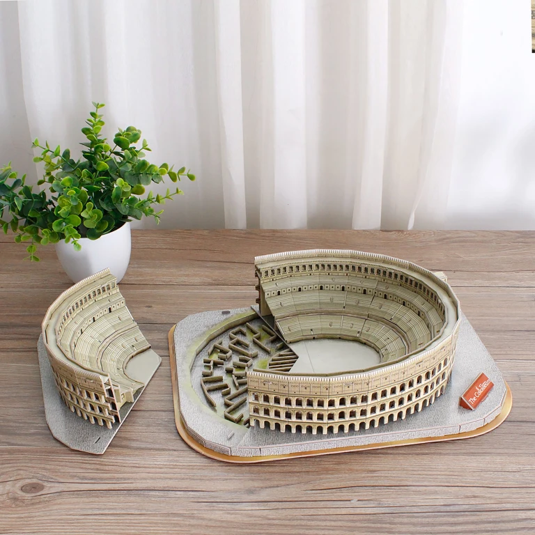 Cubic Fun 3D Puzzel The Colosseum Historie