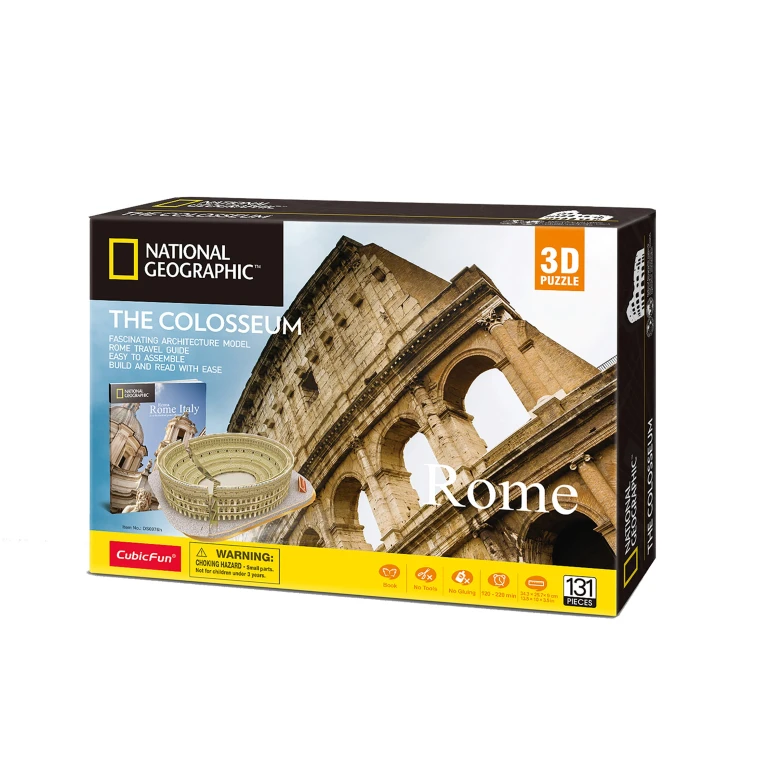 Cubic Fun 3D Puzzel The Colosseum Historie