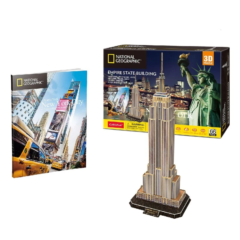 Cubic Fun 3D Puzzel Empire State Building 66 stuks